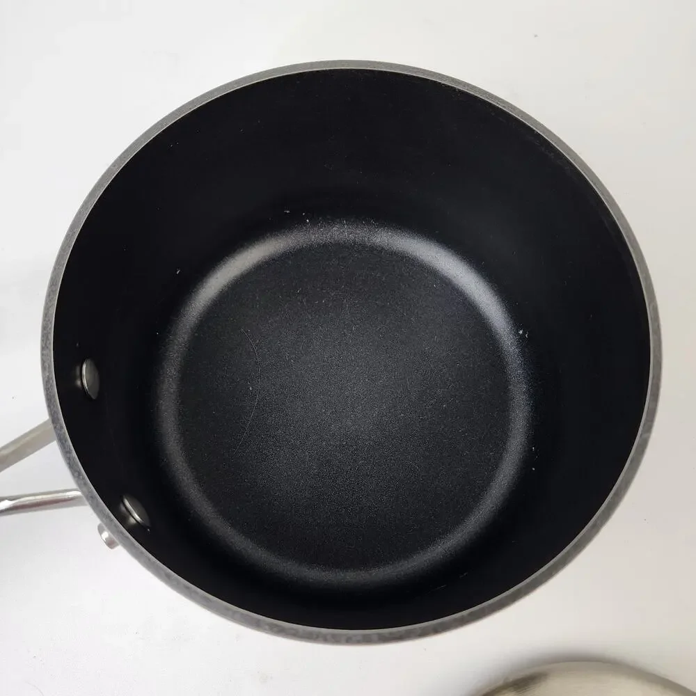 Scanpan Denmark CTX Stratanium 2QT Saucepan Stainless Steel/Non-Stick with Lid